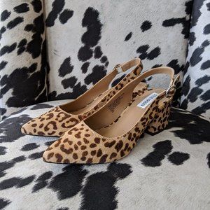Steve Madden "Dizzy-L" Genuine Calf Hair Pumps